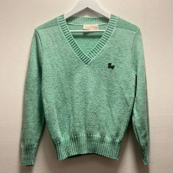 Kate Collins Sweaters - Vintage Kate Collin’s Teal Sweater